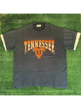 Vintage 90s UT Tennessee Volunteers T-Shirt Single Stitch University
